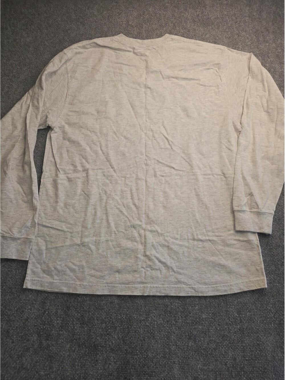 Carhartt~Men's Long Sleeve Pocket T-Shirt Original Fit LARGE K126 Ash - Picture 7 of 8